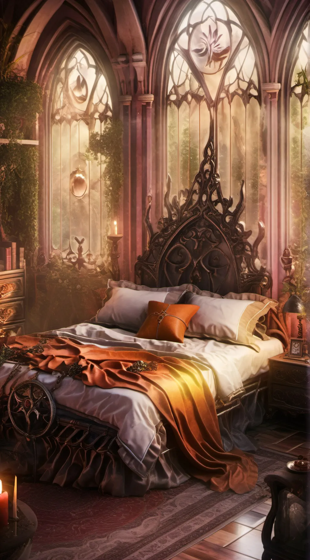 ai character: FNAF 4  background