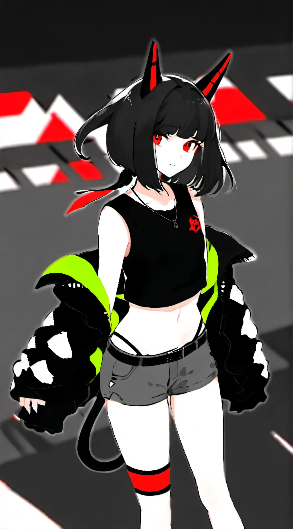 ai character: Hazbin  background