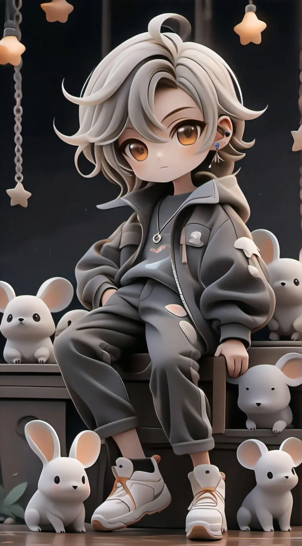 ai character: Cuteness background