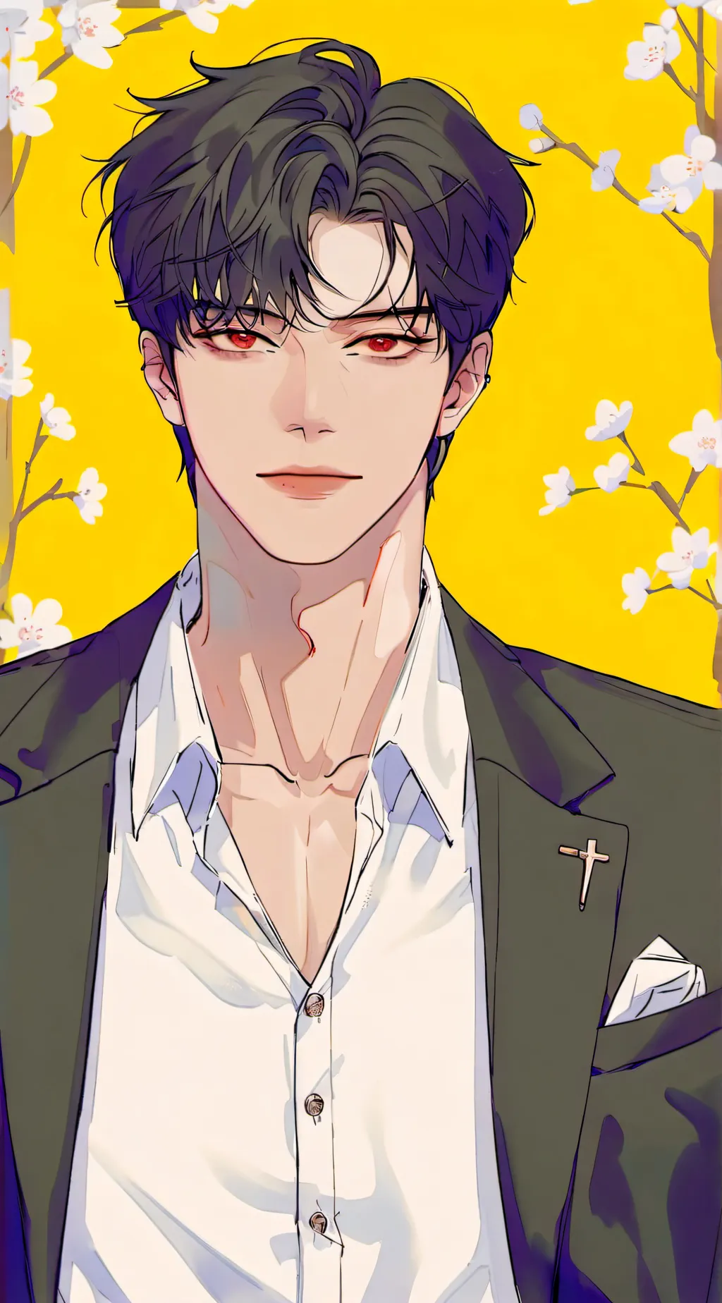 ai character: Ren  background