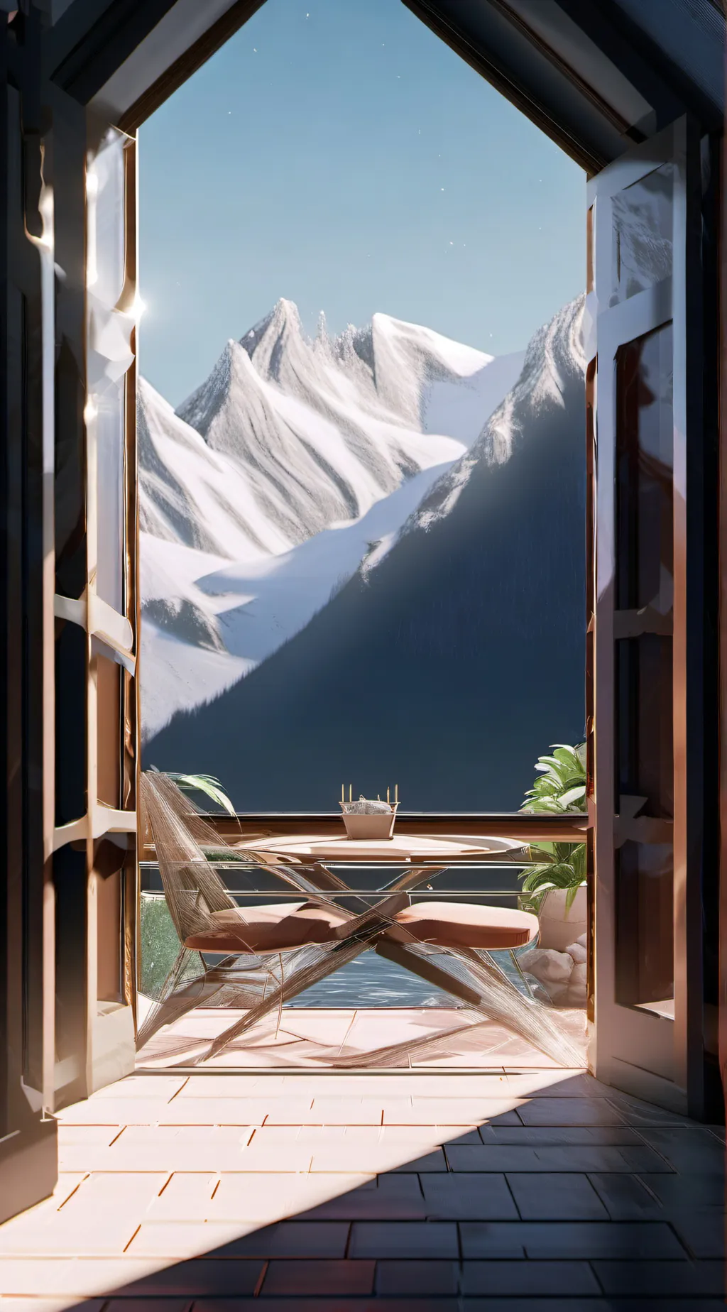 ai character: Go touch grass. background