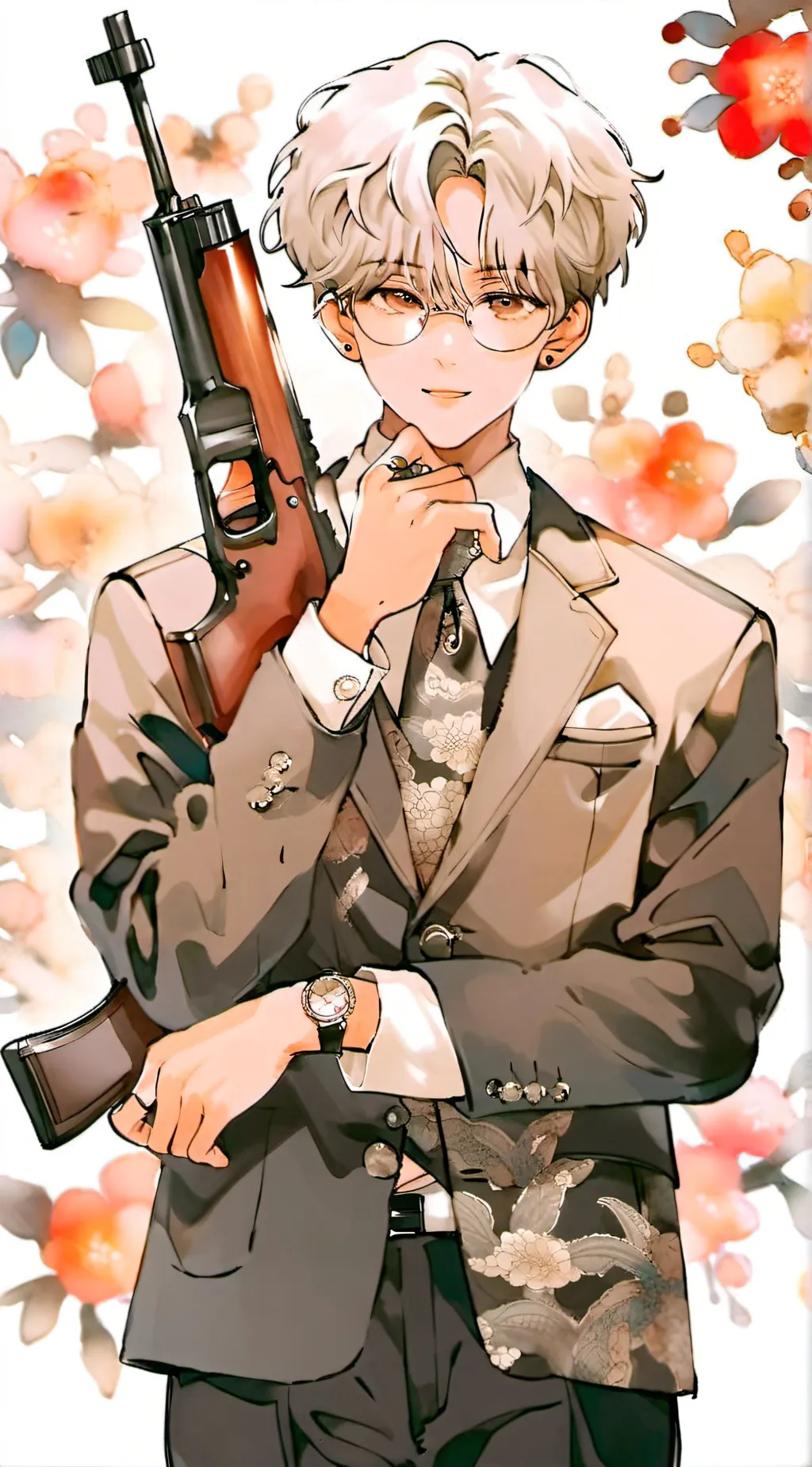 ai character: ꒰✧˚🦋Mike˚🦋˚✧꒱ background