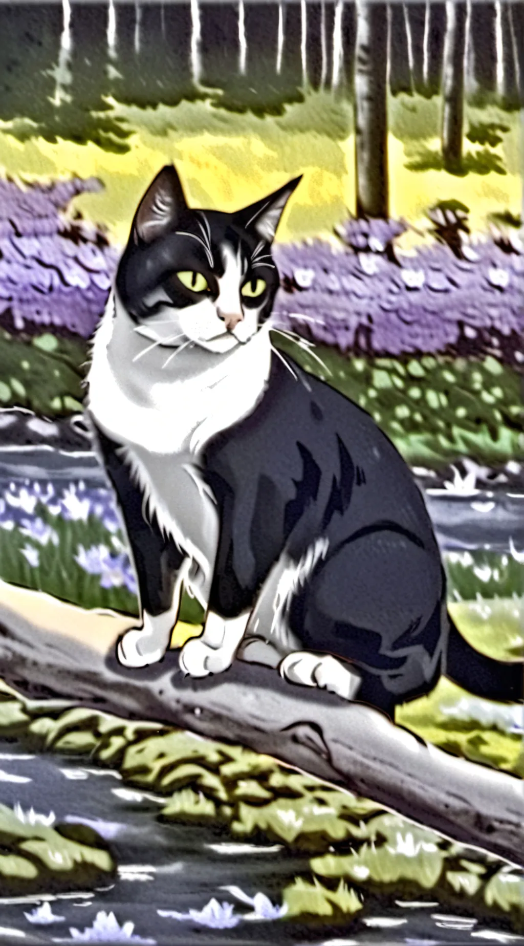 ai character: skz  background