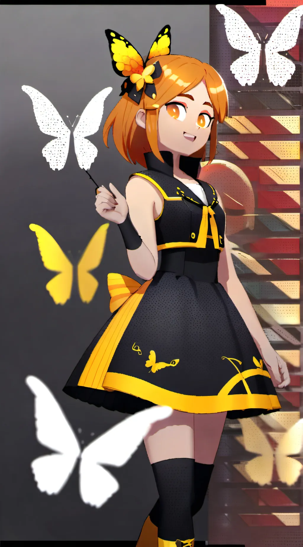 ai character: Mariposa Piper background