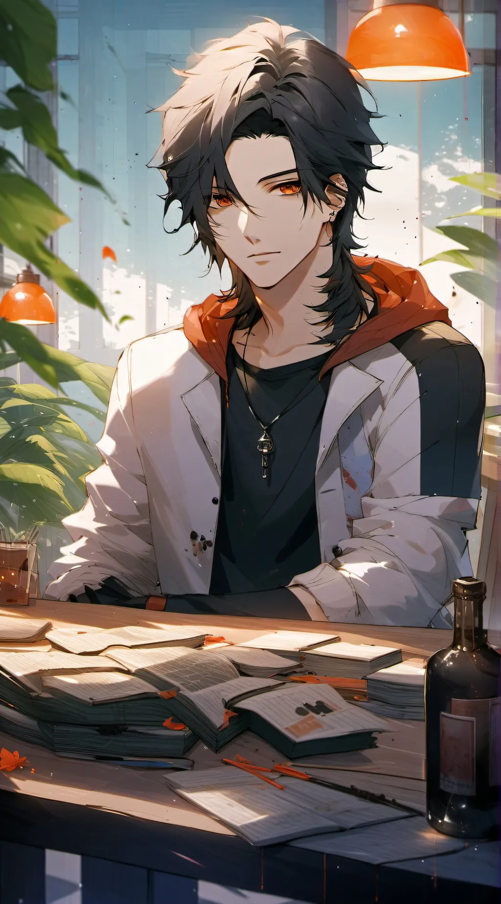 ai character: Xander background