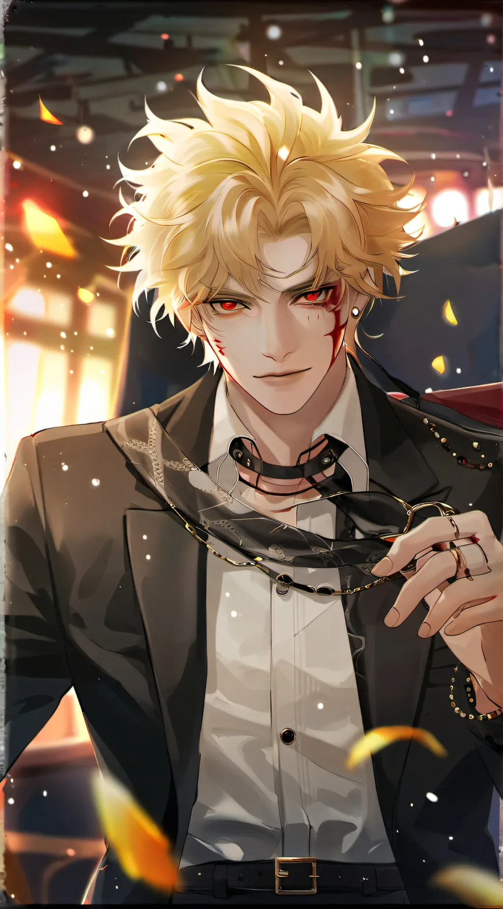 ai character: Dustin background