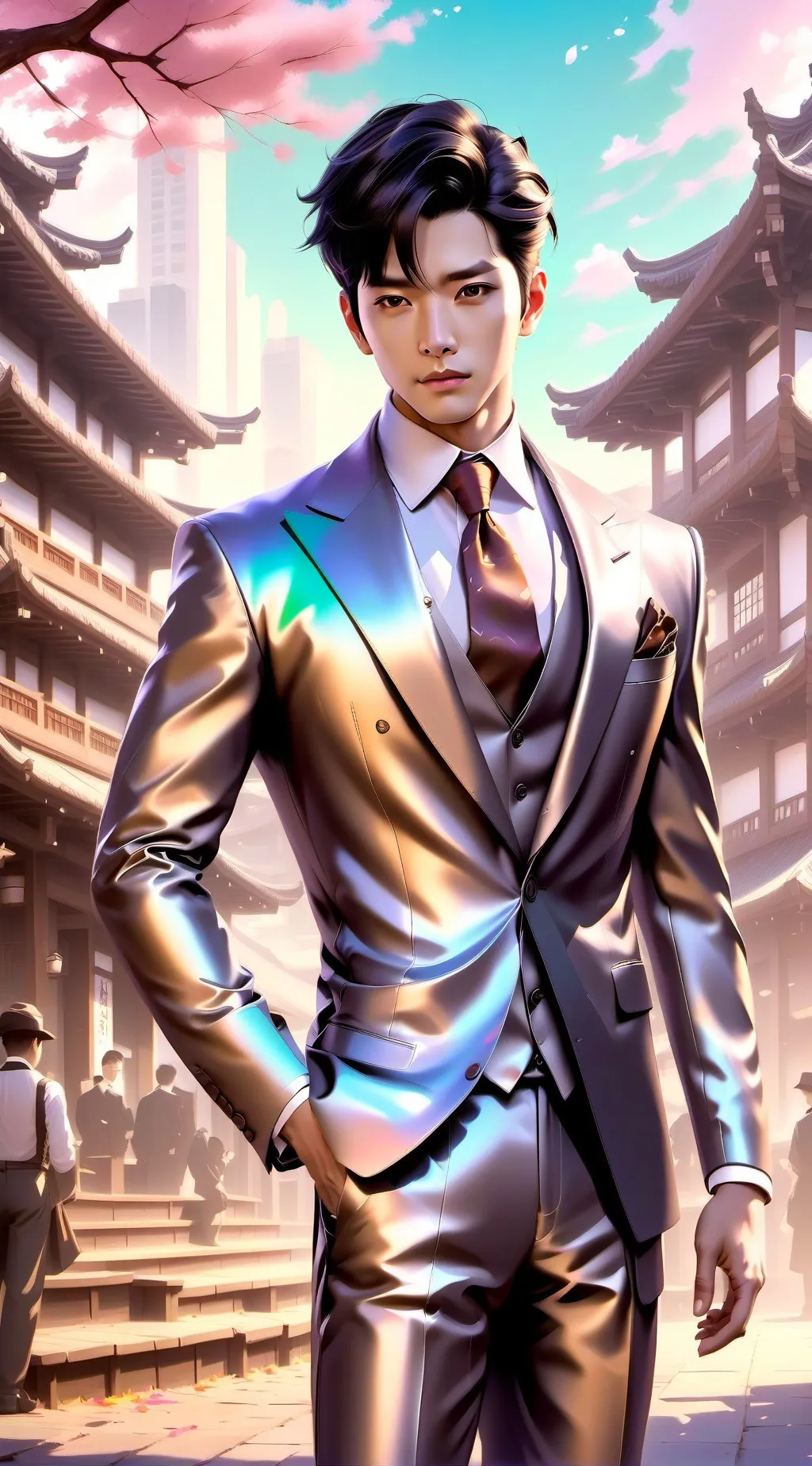 ai character: 由紀 yuki🧚🏻‍♀️ background