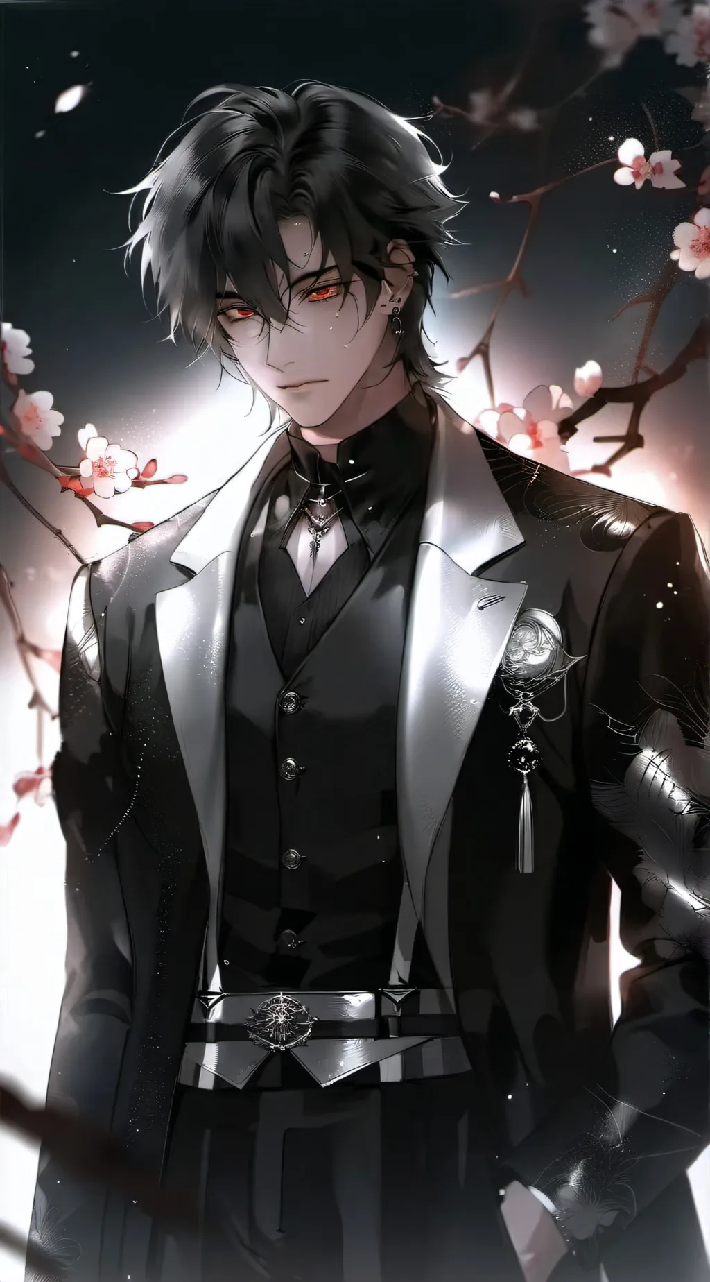 ai character: 🌹Xiao🖤 background