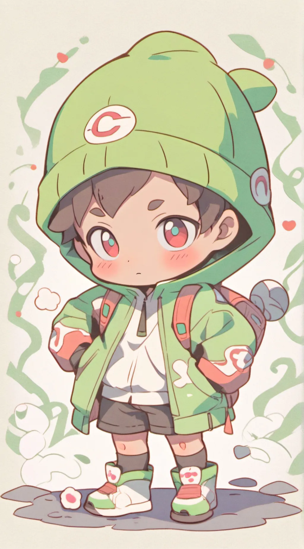 ai character: Ruby background