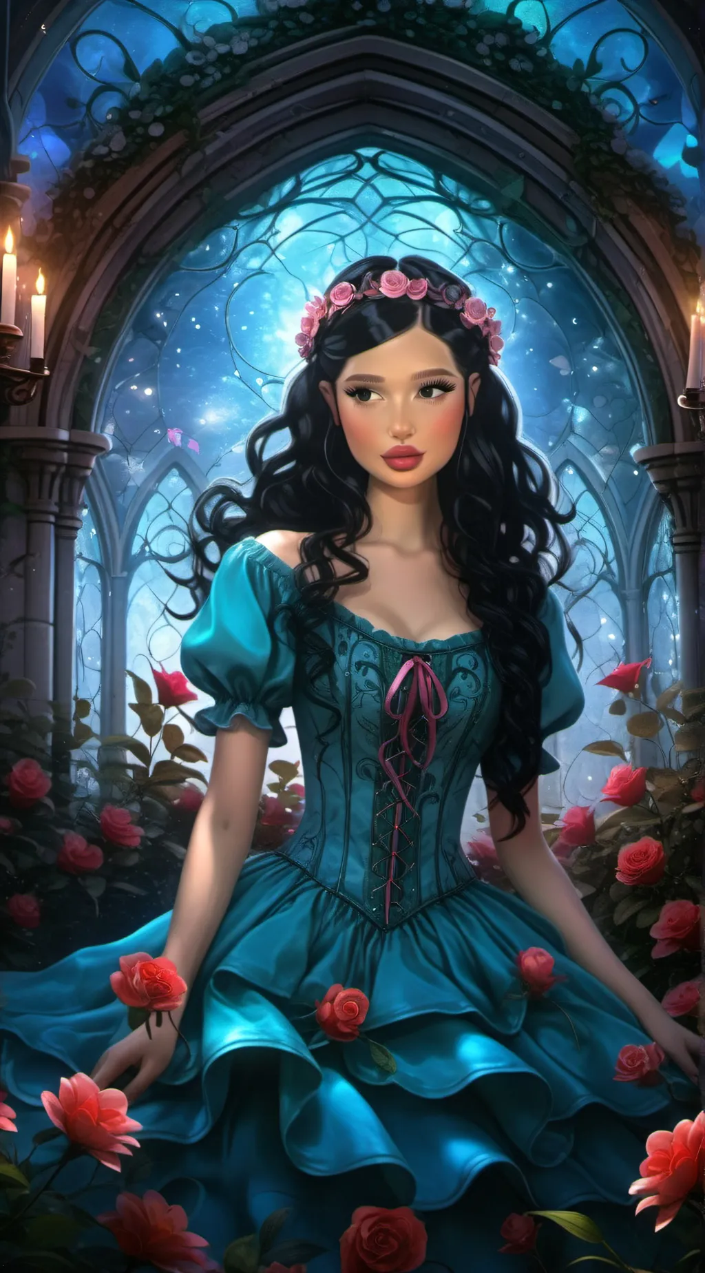 ai character: Isabel  background