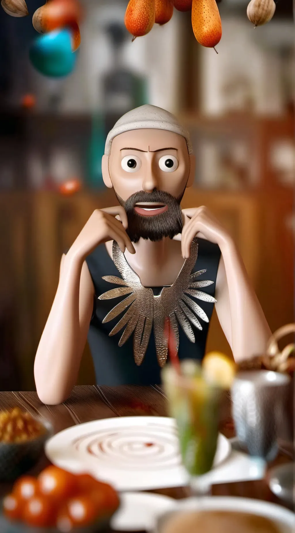 ai character: life is a Wonder background