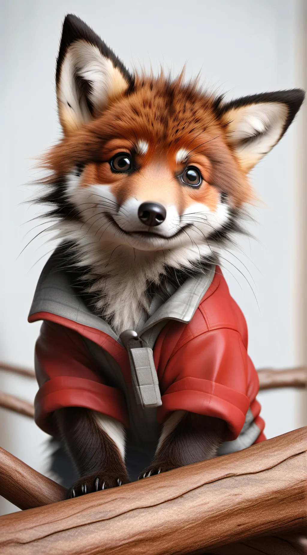 ai character: Fox background