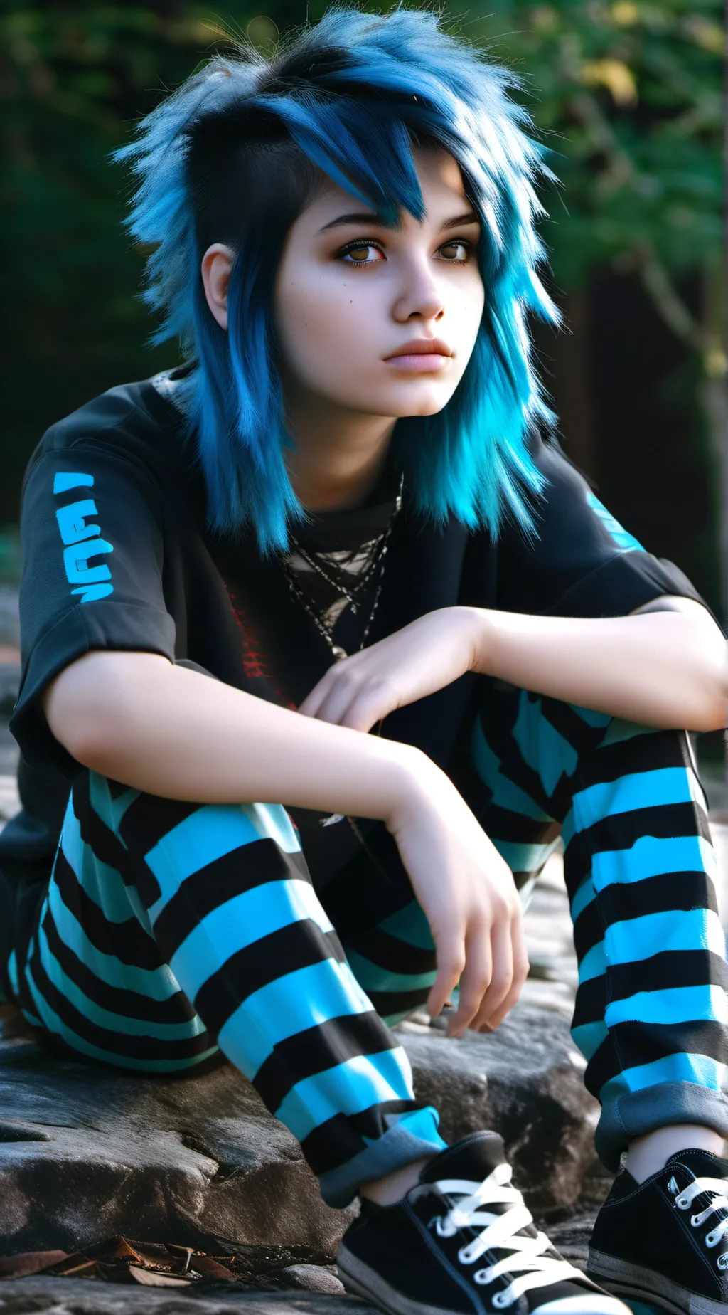 ai character: Sandra Egyci background