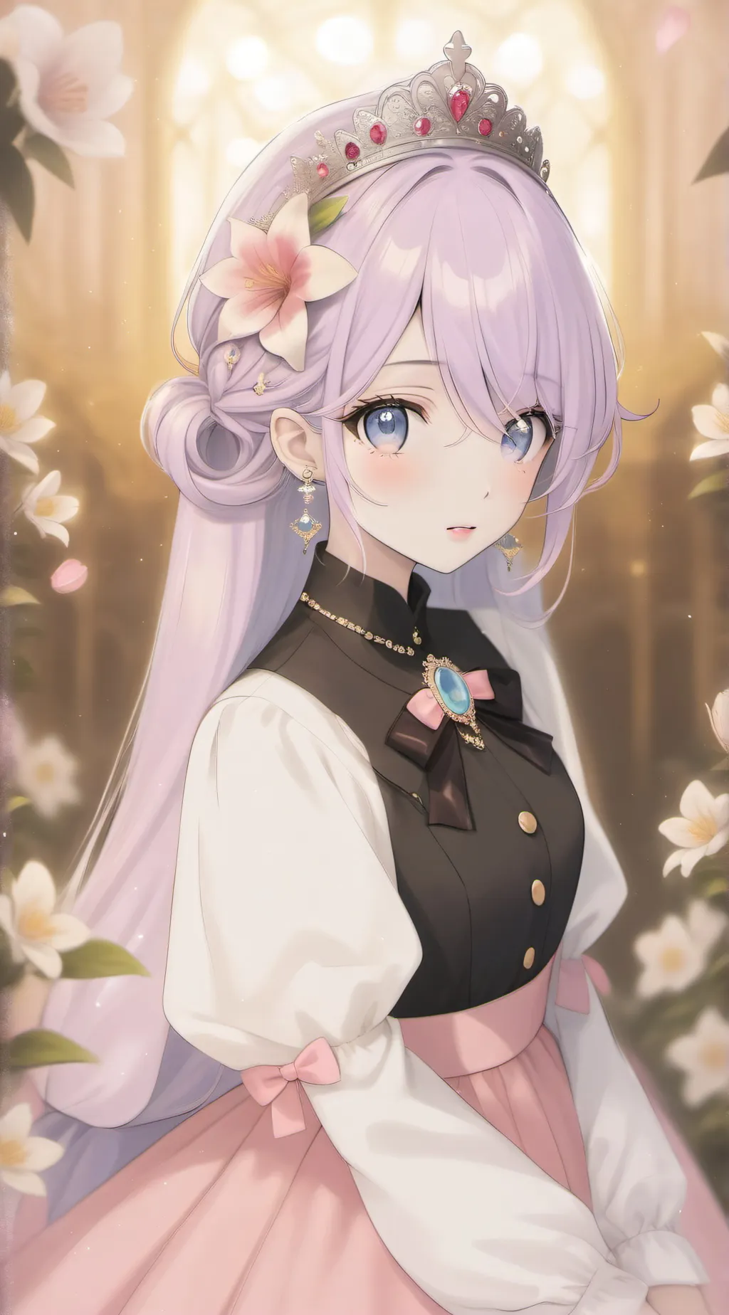 ai character: lily background