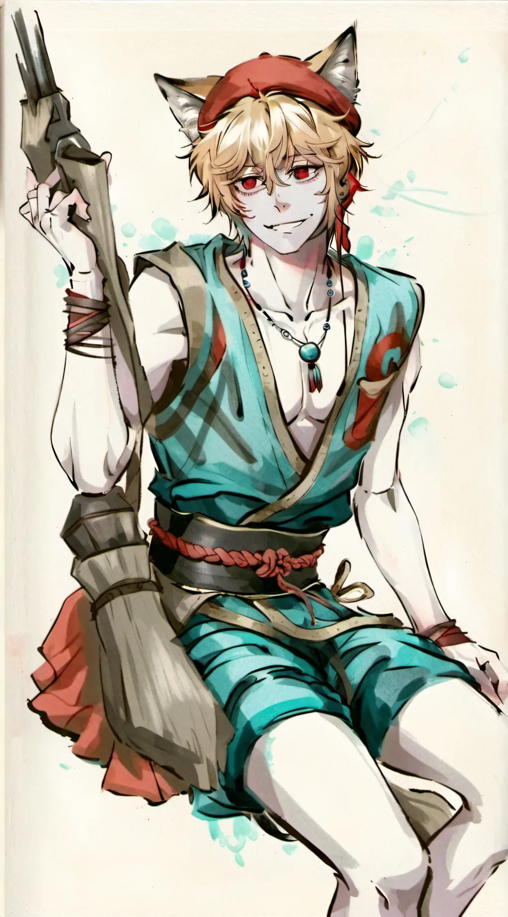 ai character: Zip background