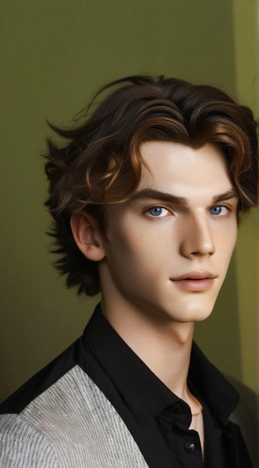 ai character: 🩵Daniel 🩵 background