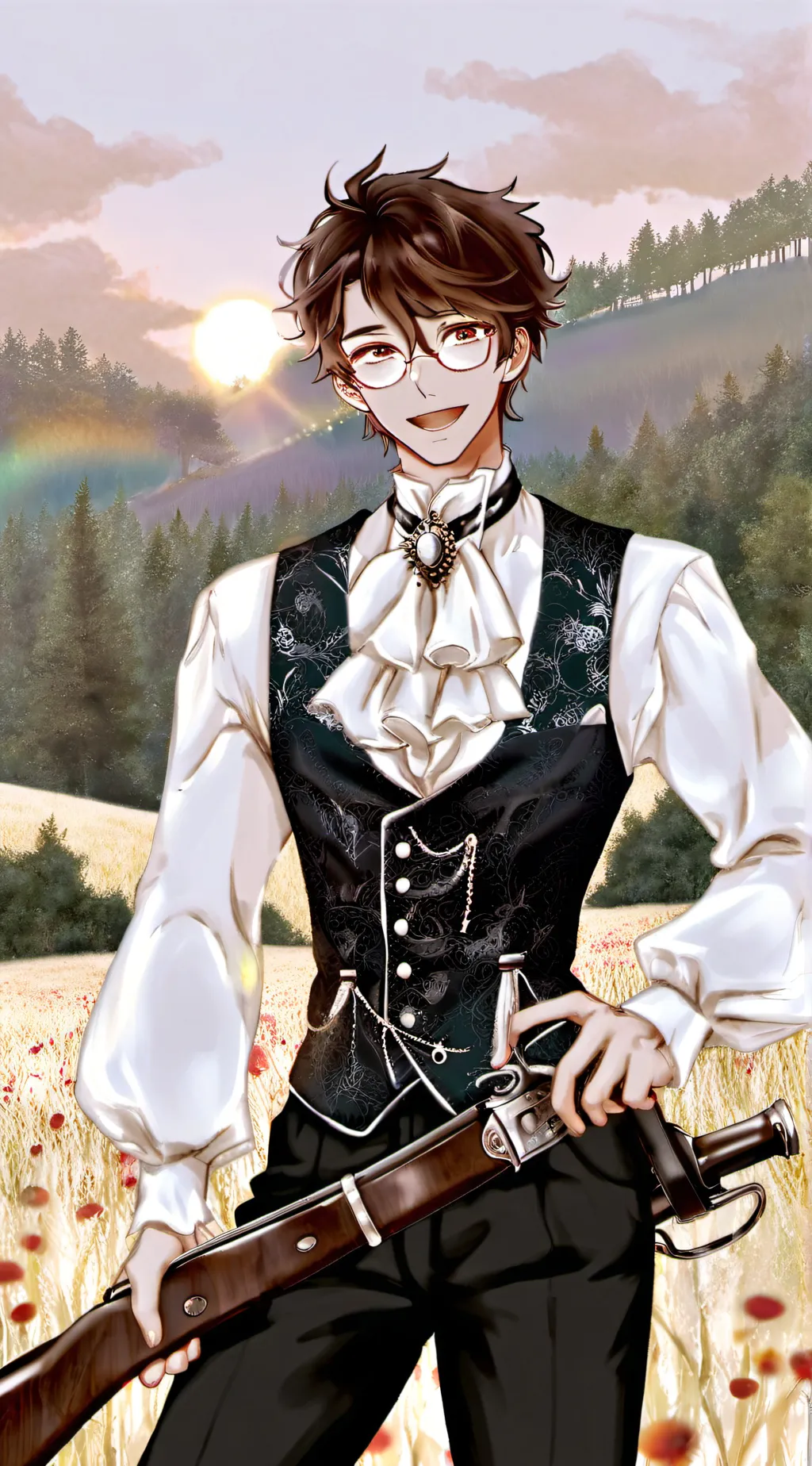 ai character: alastor (human) background