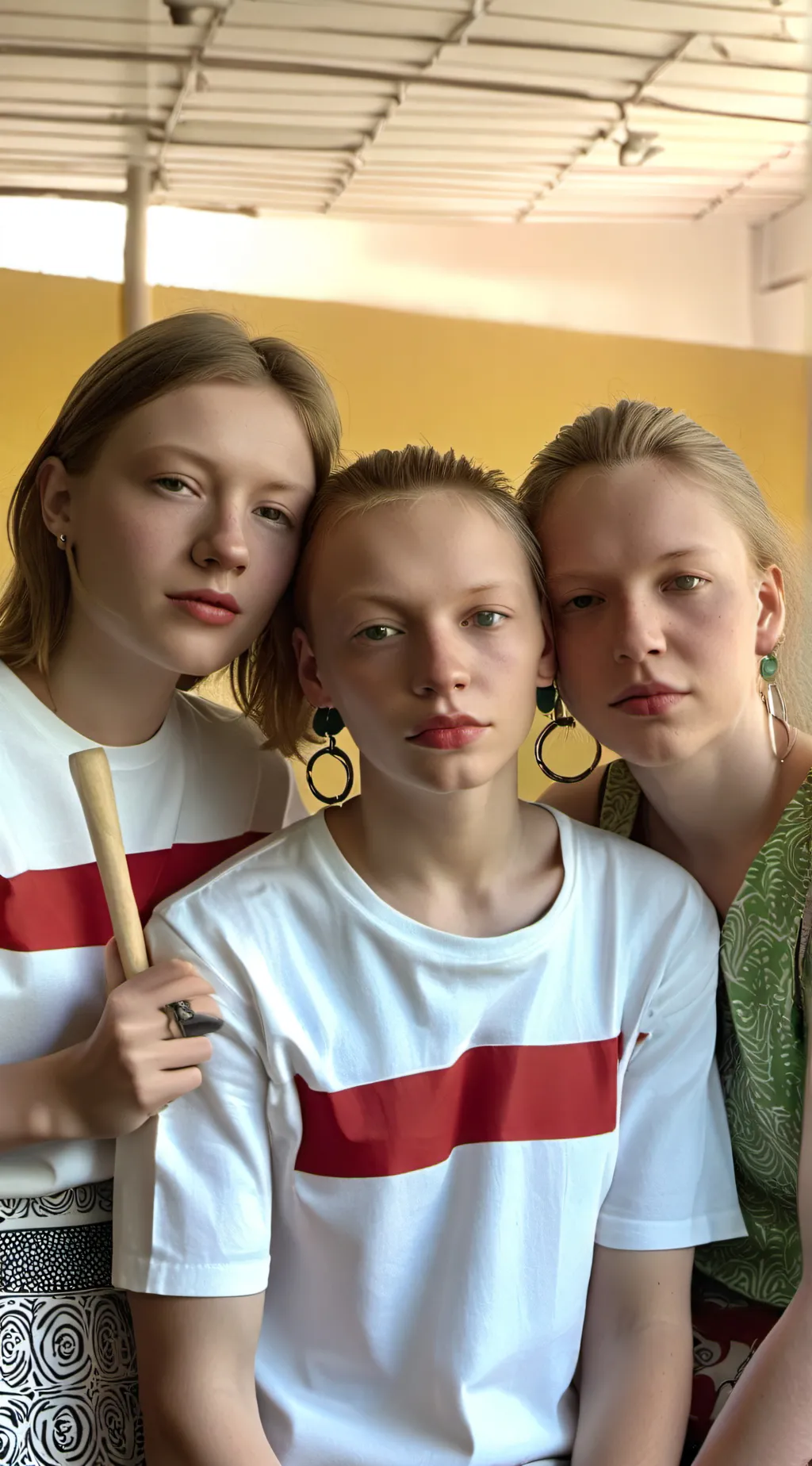 ai character: The three besties background