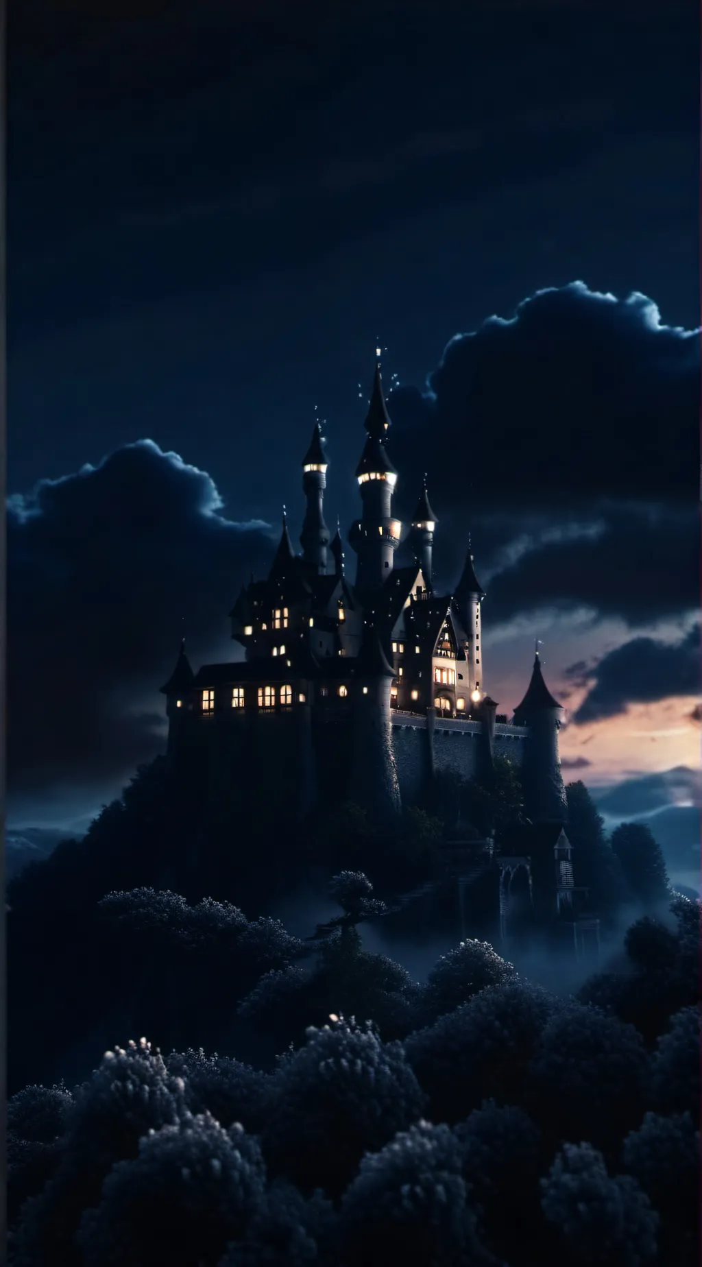 ai character: Hogwarts background