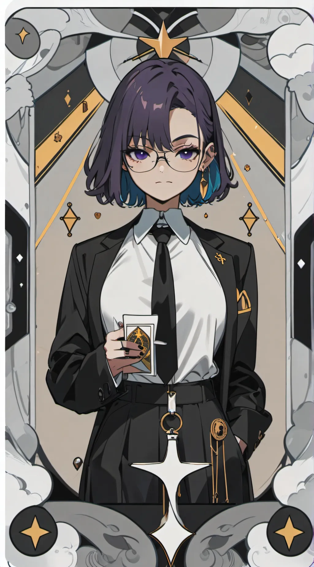 ai character: X background