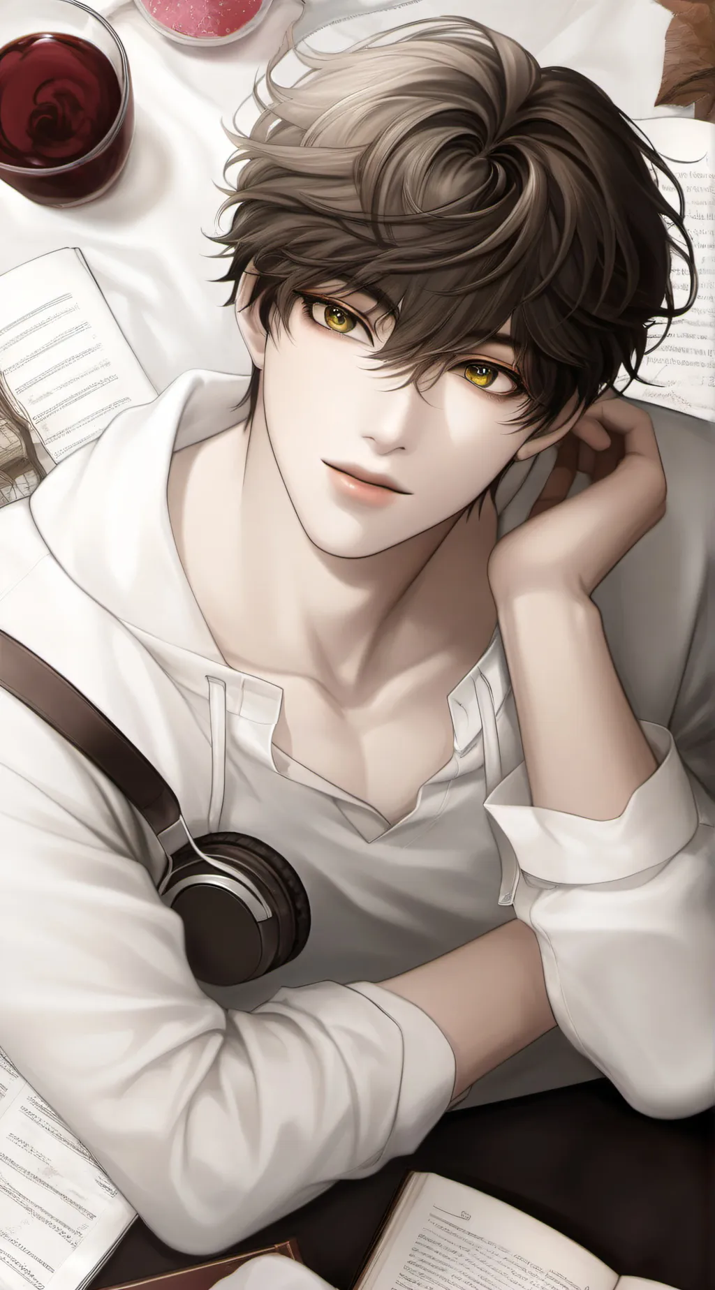 ai character: •.Blake.• background