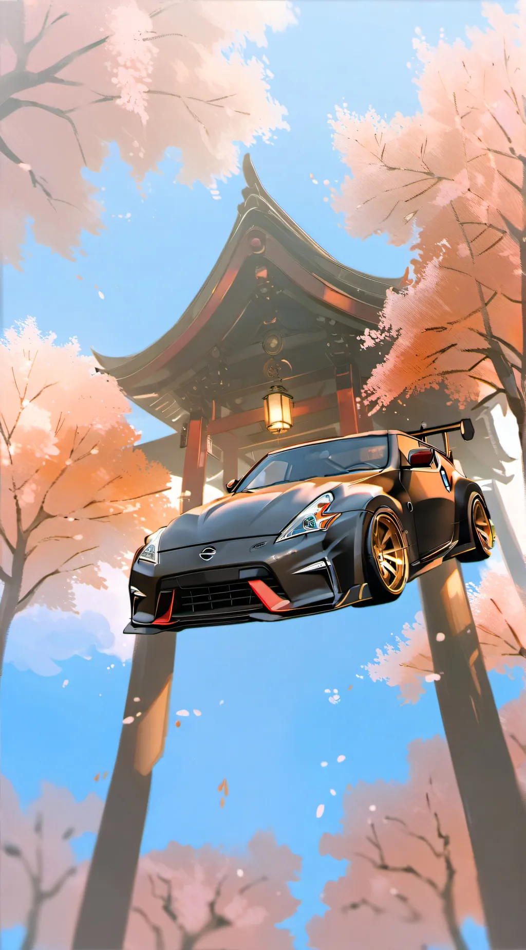 ai character: Nissan 370Z Nismo background