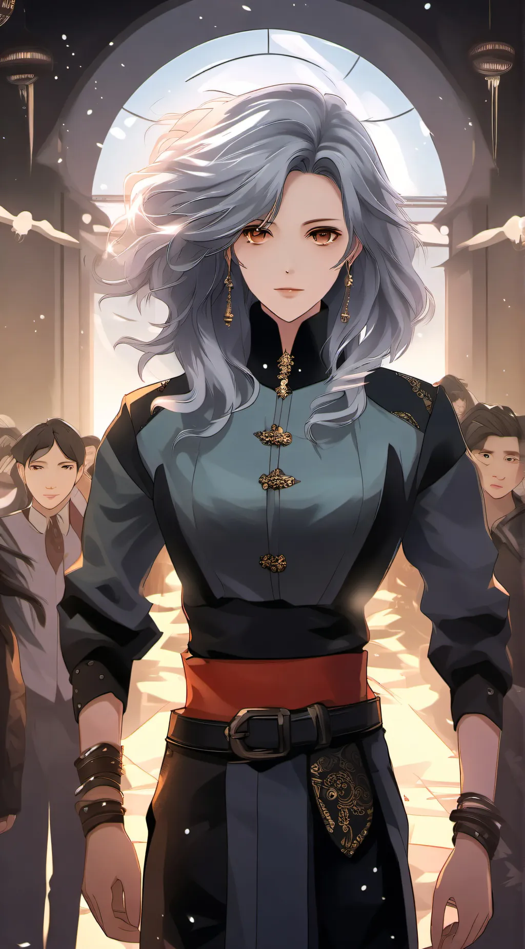 ai character: lena background