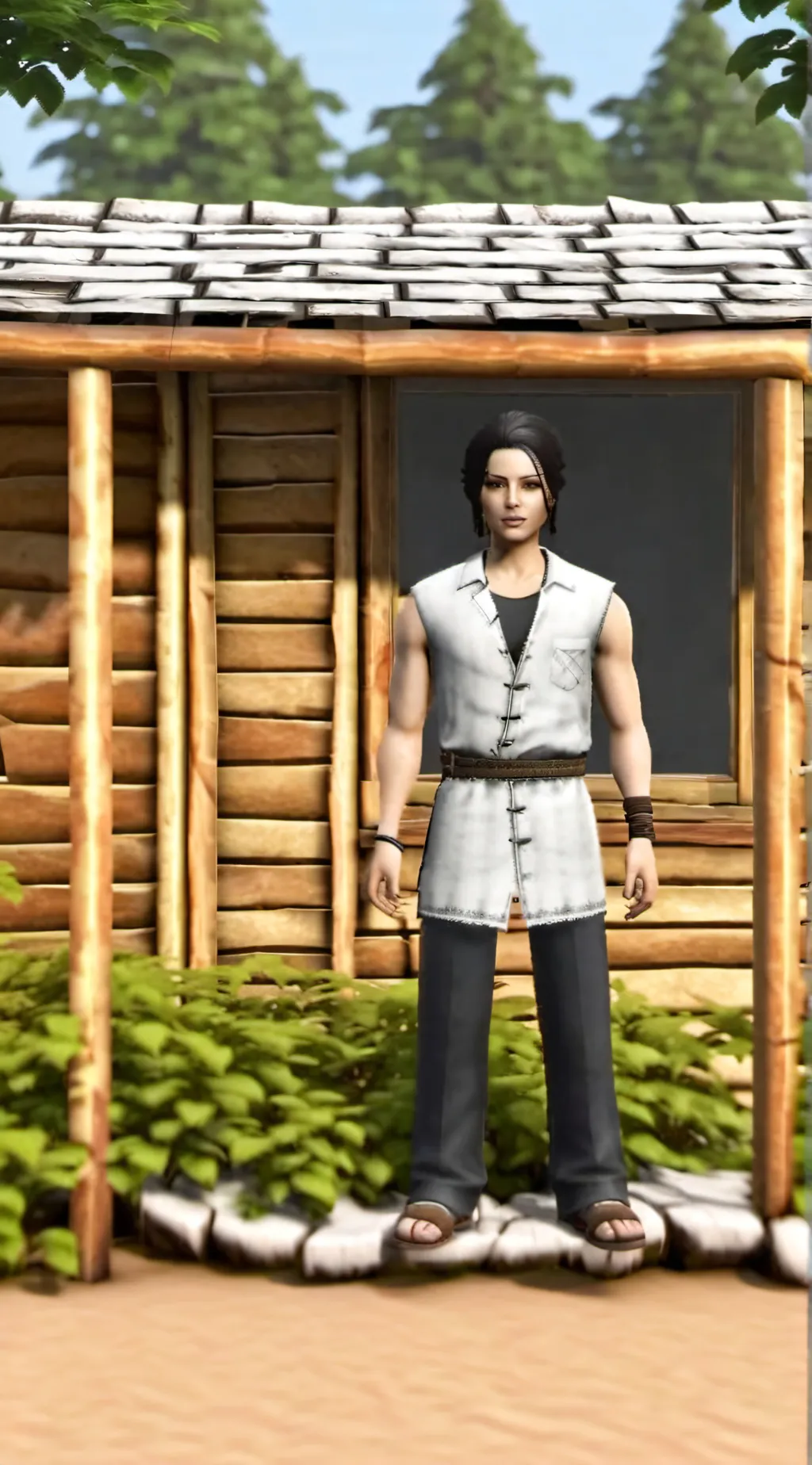 ai character: manos kapanos background