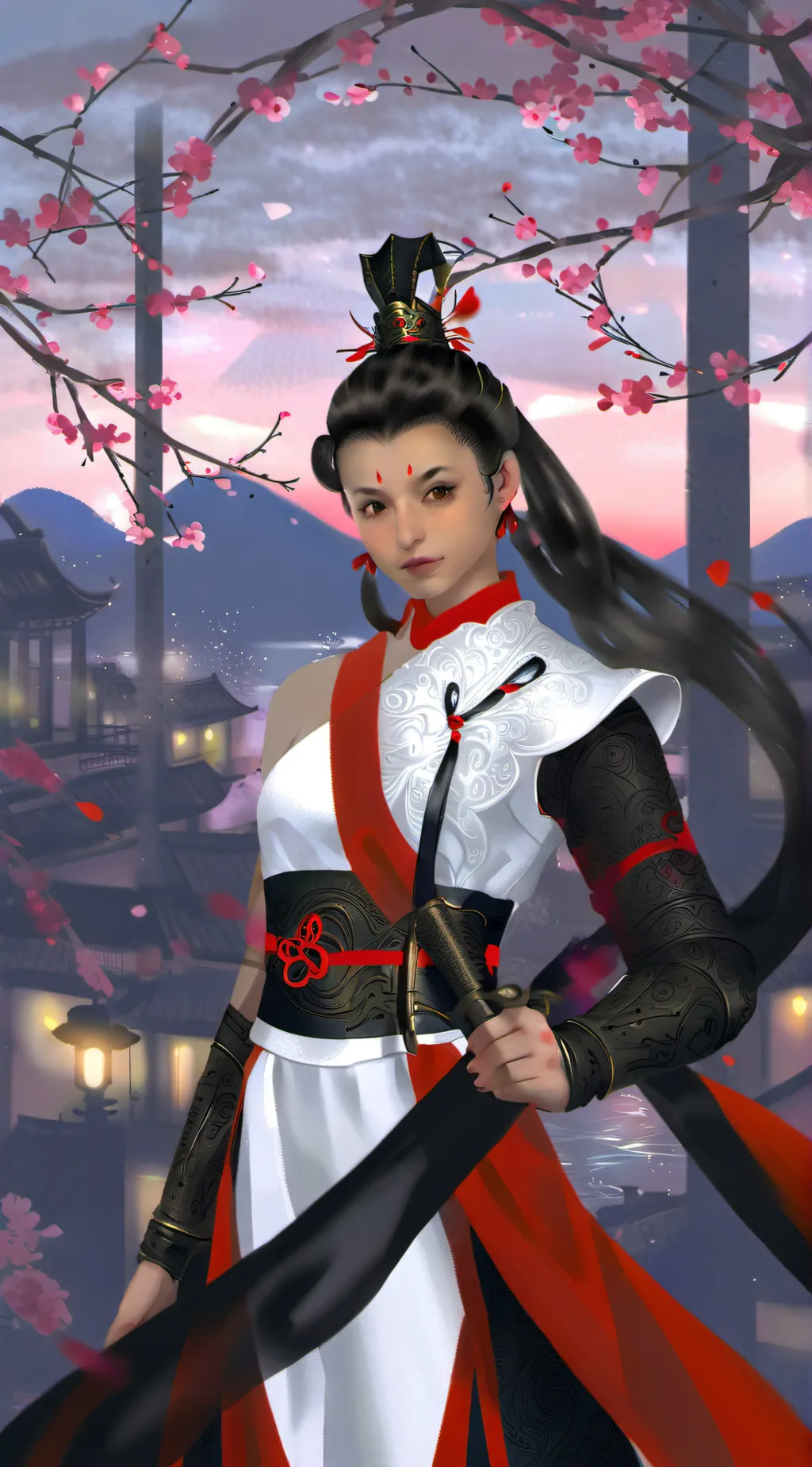 ai character: Pai Chan  background