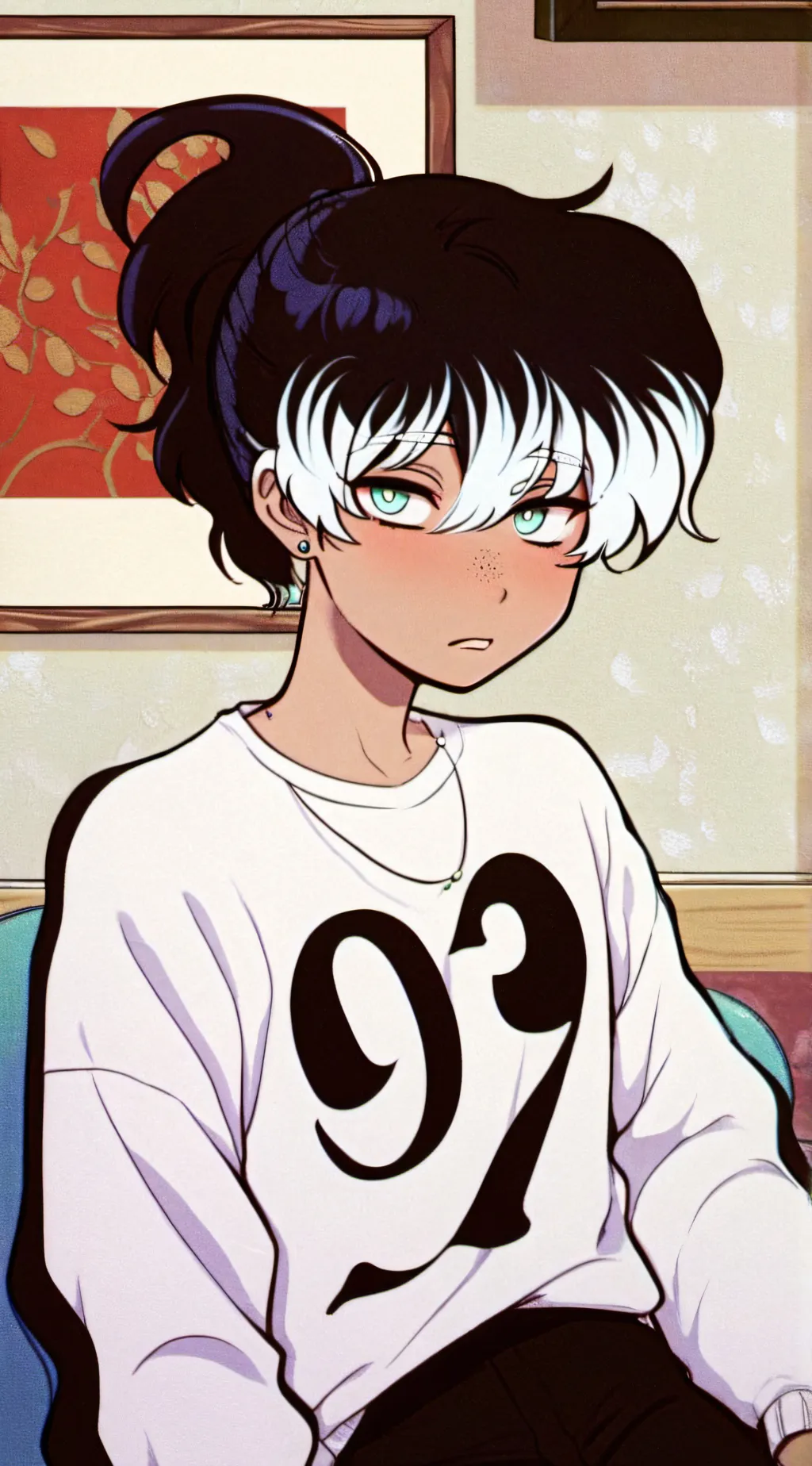 ai character: Zen background