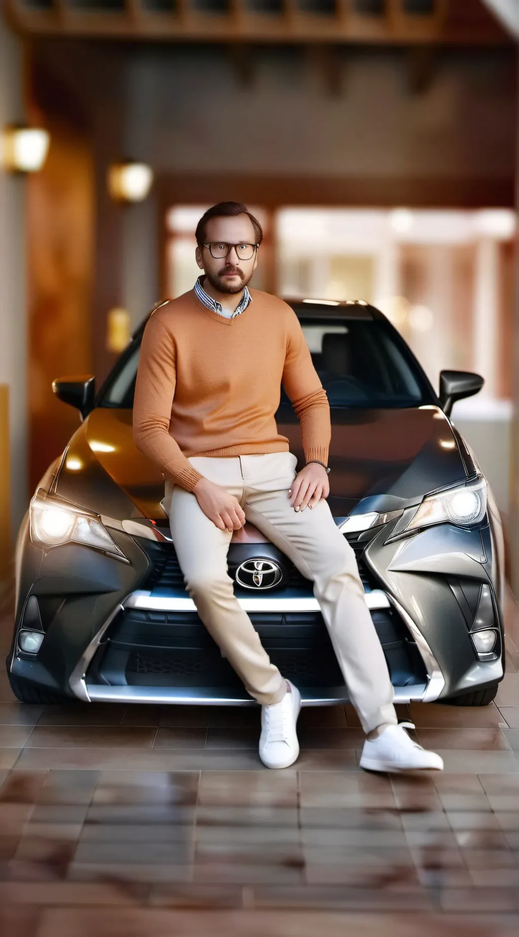 ai character: Brad background