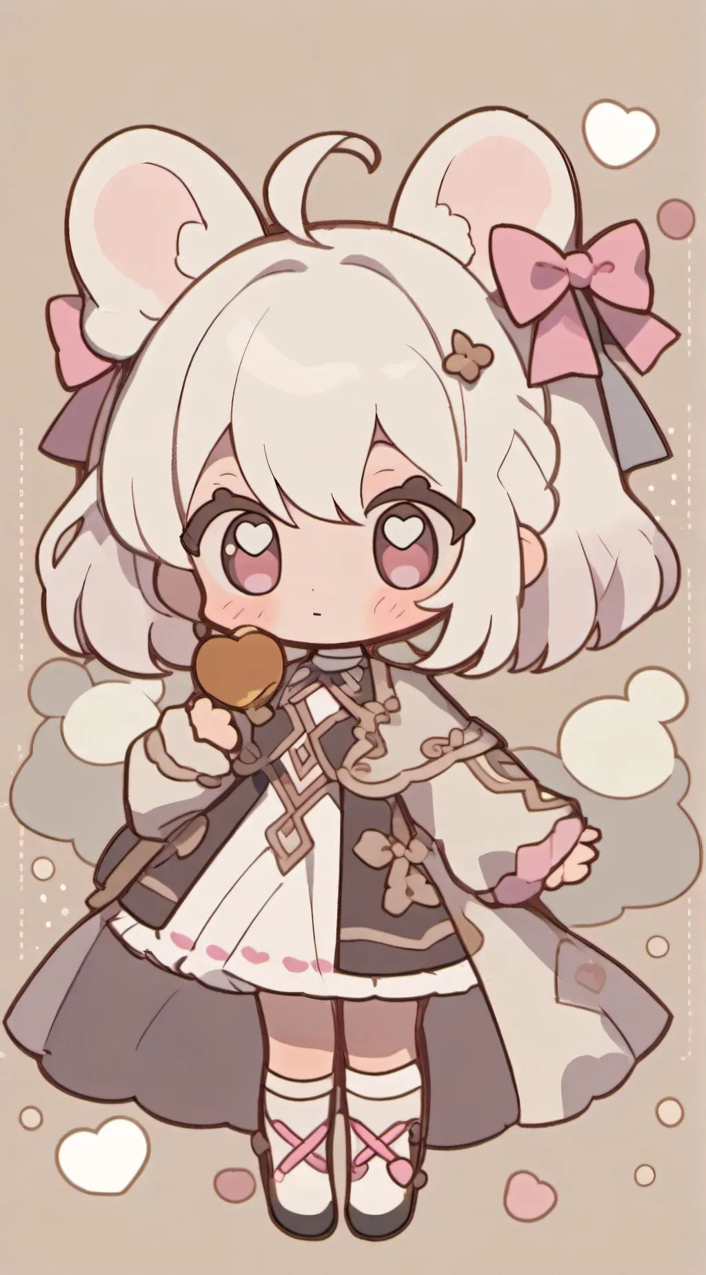 ai character: Wolfy background