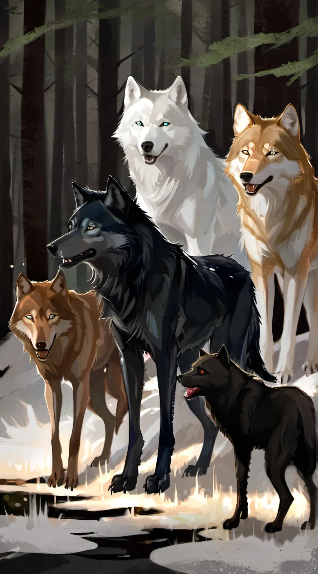 Talkie AI - Chat with •°WOLF SCHOOL!•°