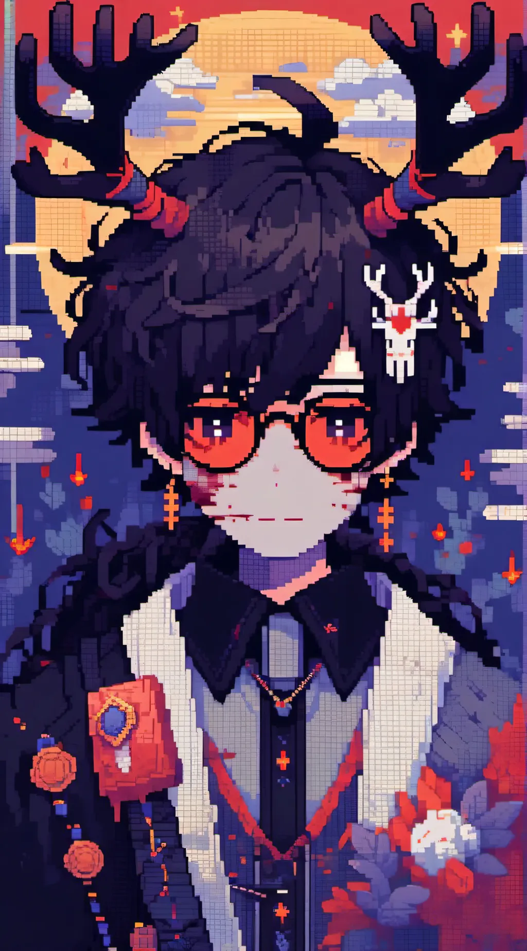 ai character: Carl. (wendigo)   background