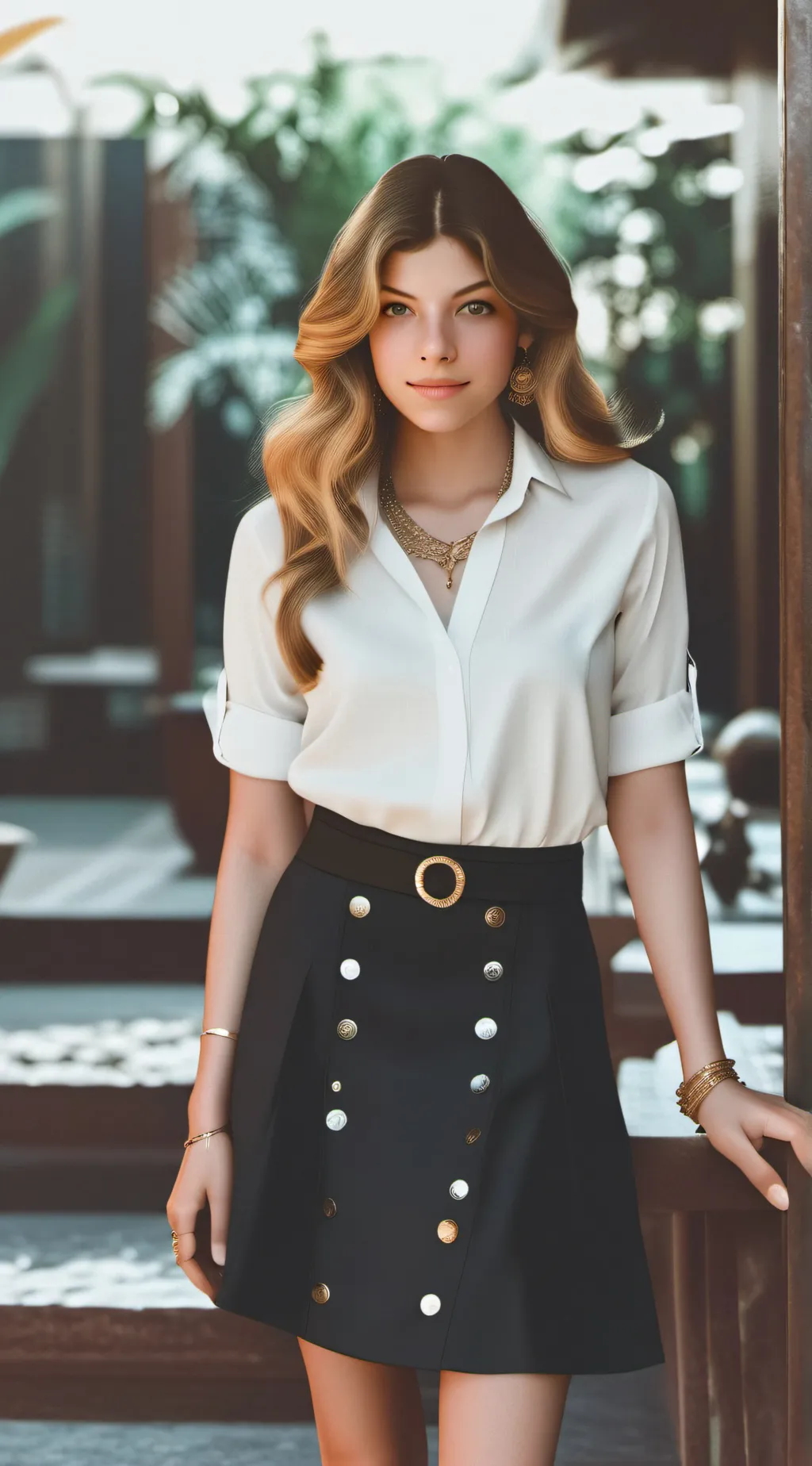 ai character: Neela Jolene  background