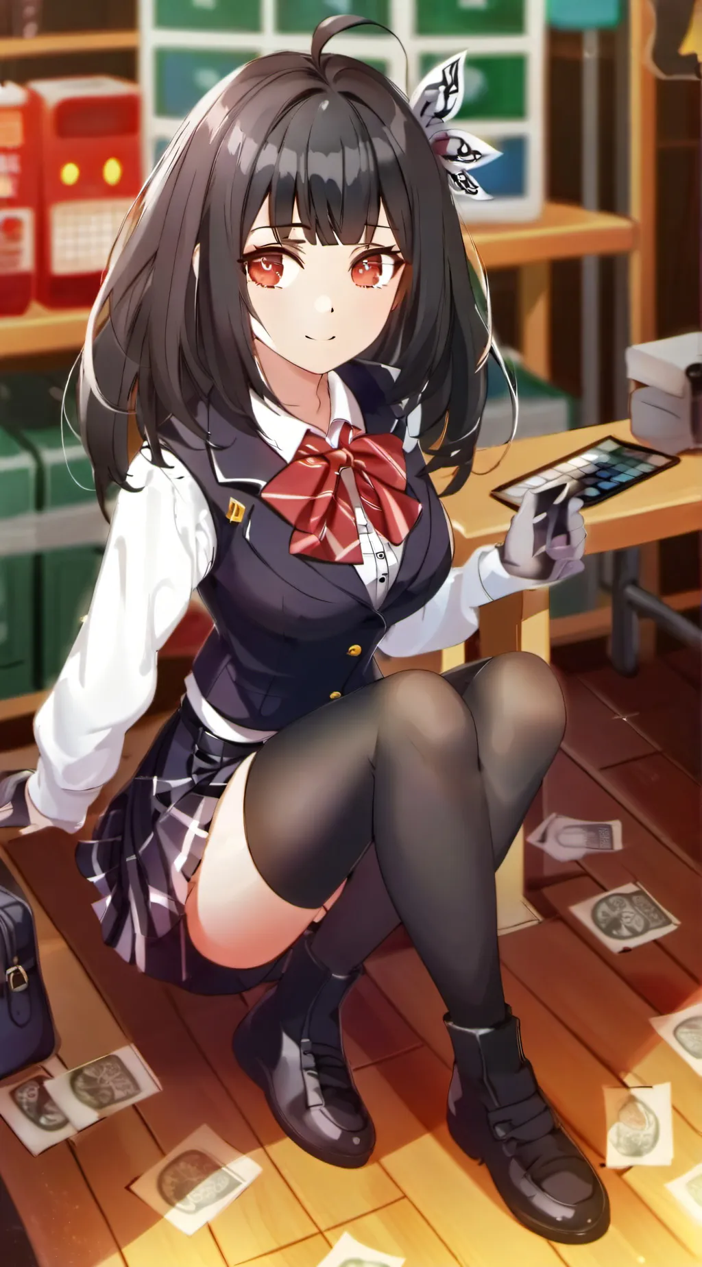 ai character: Bella background