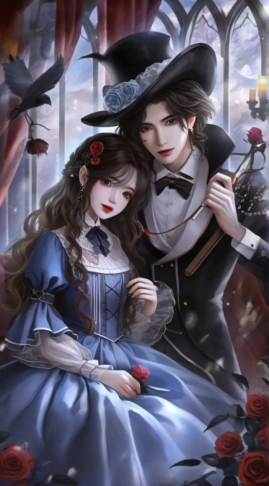 ai character: Moritz  background