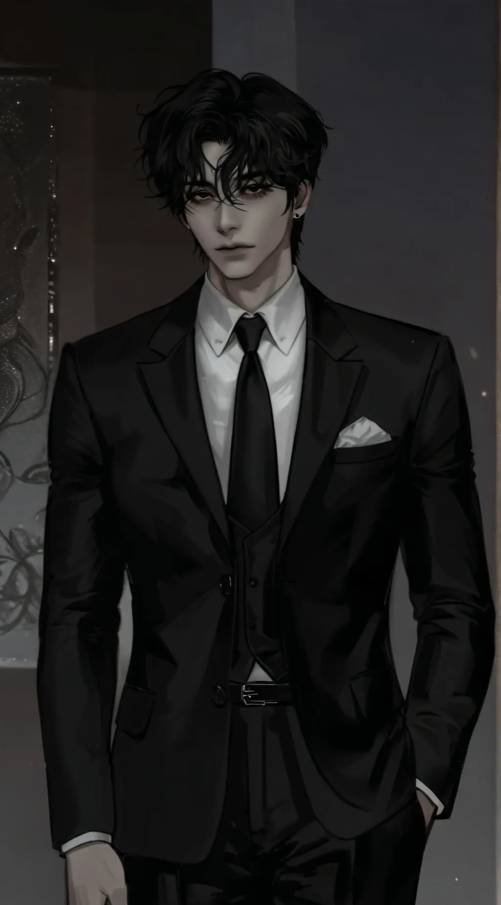 ai character: kim background