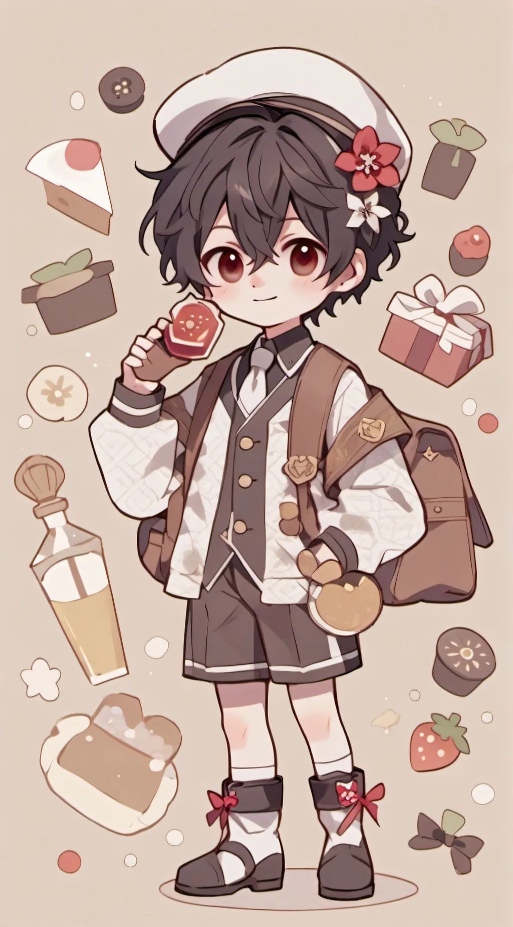 ai character: skz ❤❤💅 background