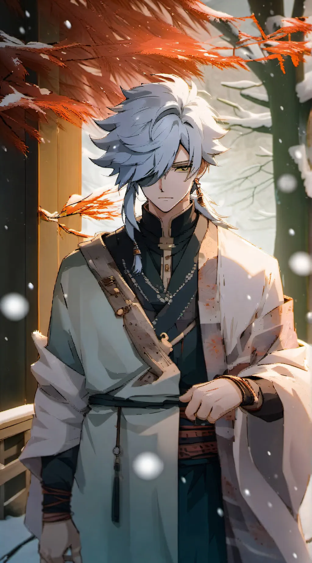 ai character: gojo background