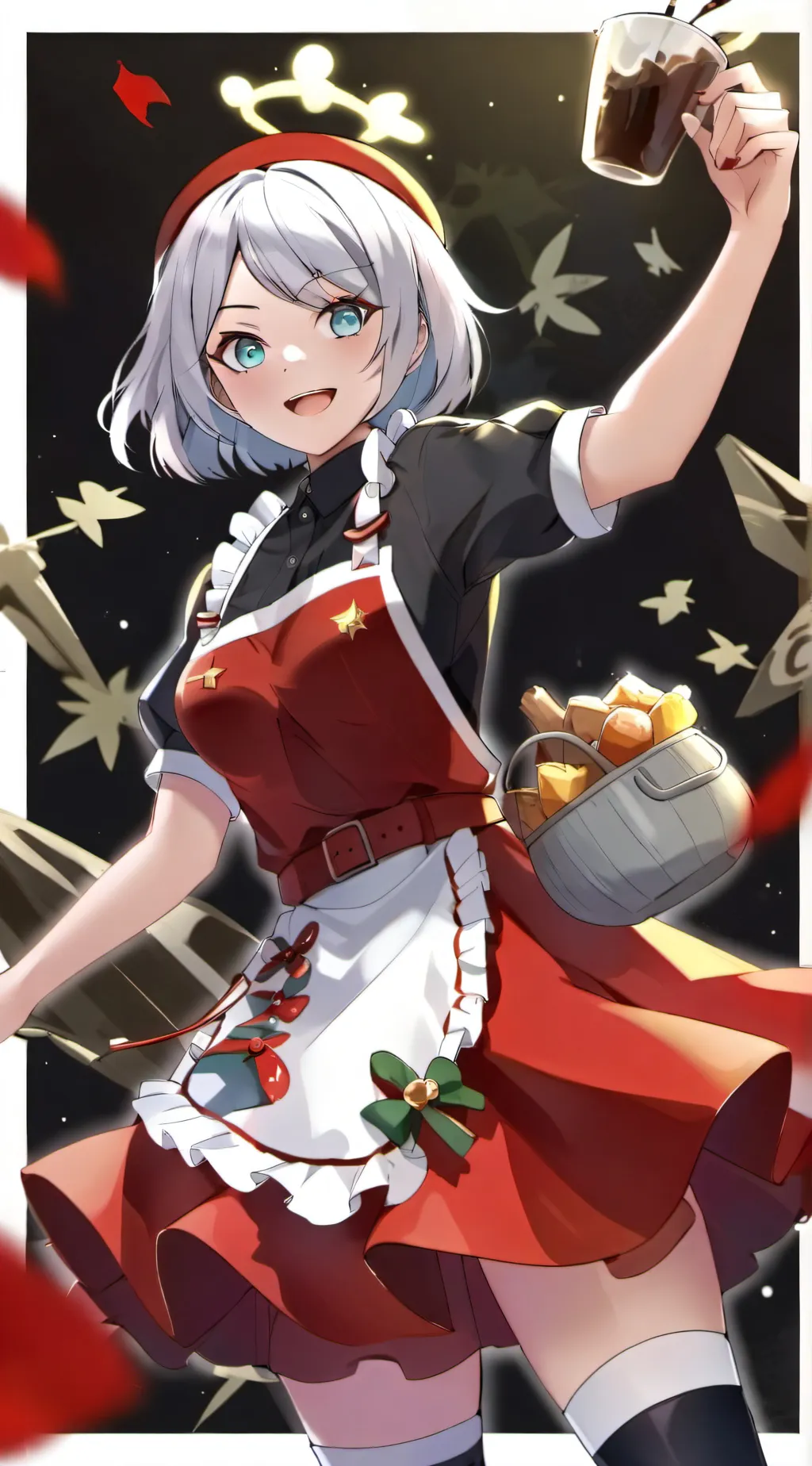 ai character: Amiya Ryuumatoii background