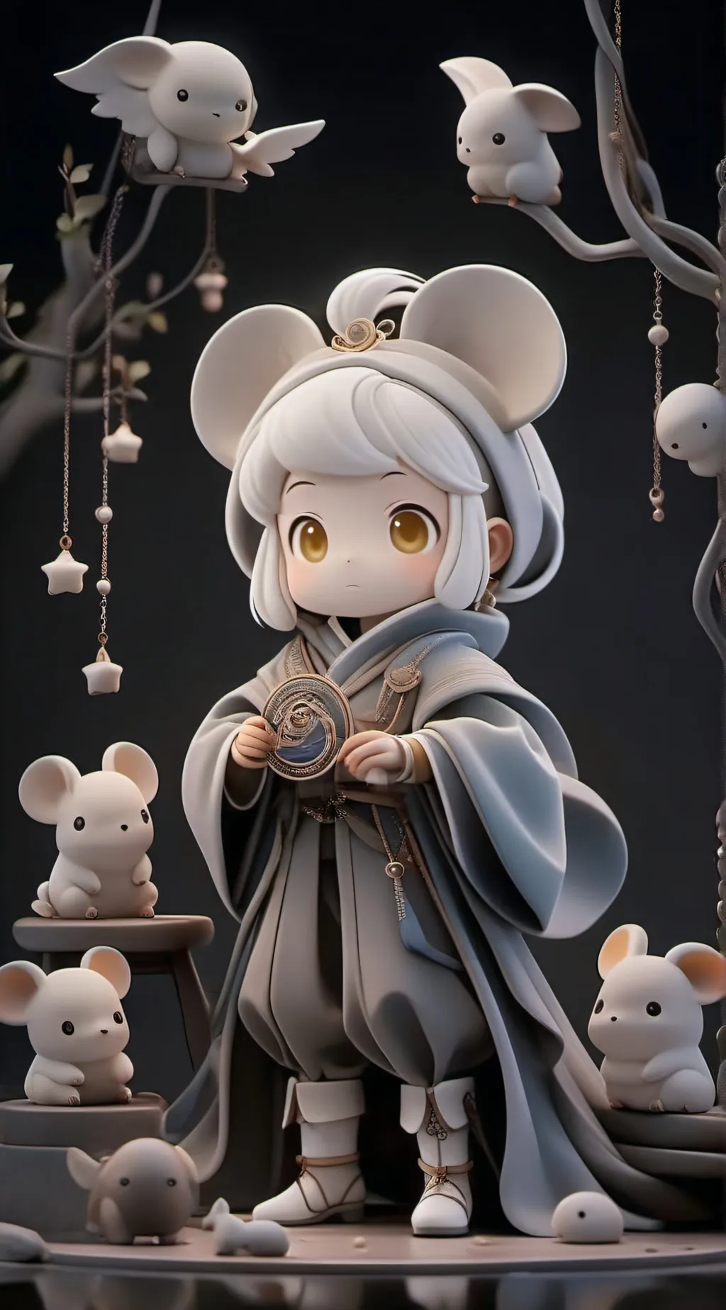 ai character: ❤️•~Ruby~•♥️ background