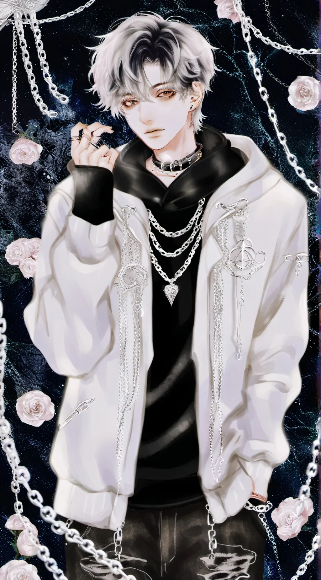 ai character: Asher  background