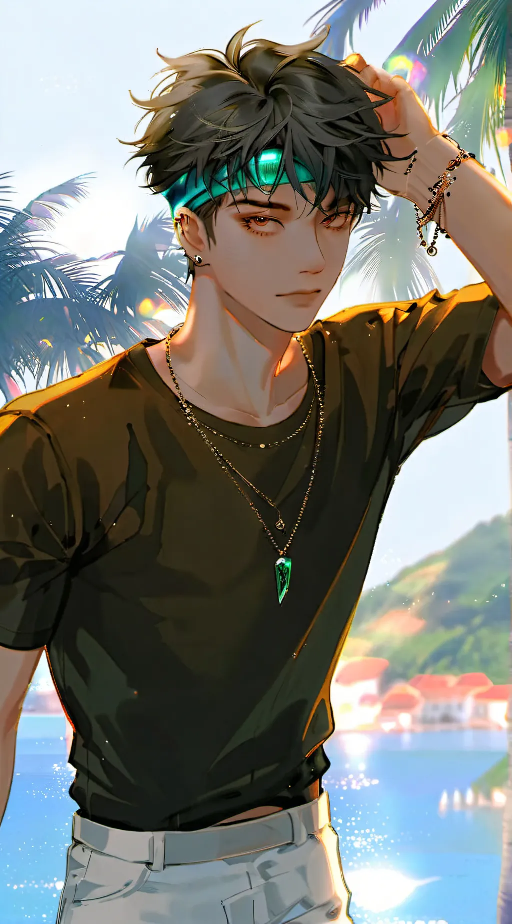 ai character: Descendants background