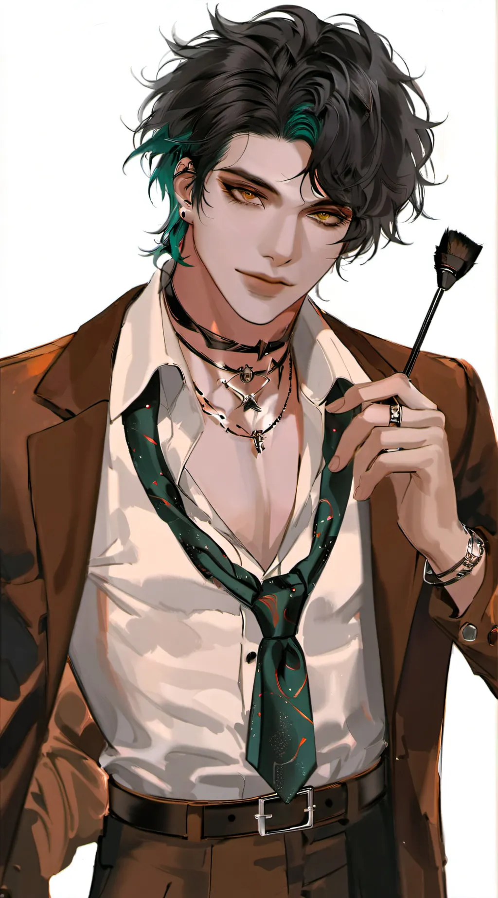 ai character: Mr. Sharp  background