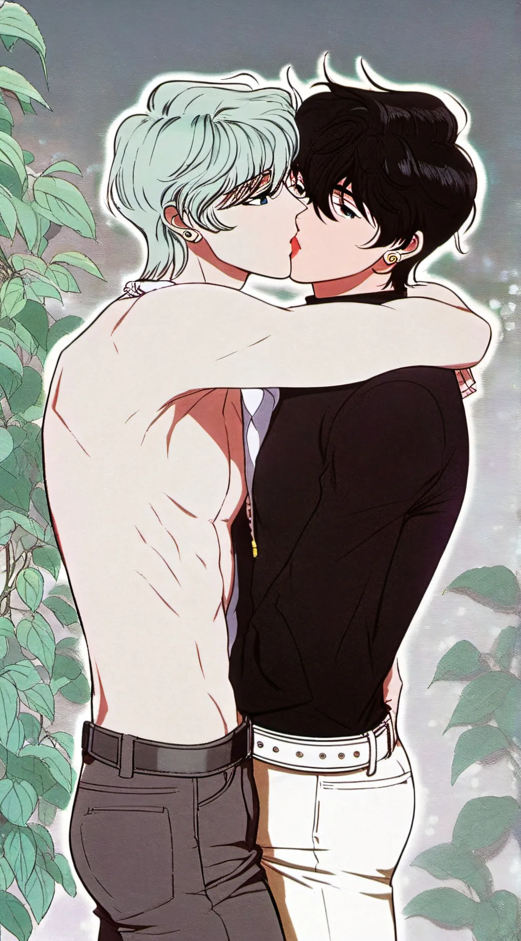 ai character: Arabic and jame😎 background