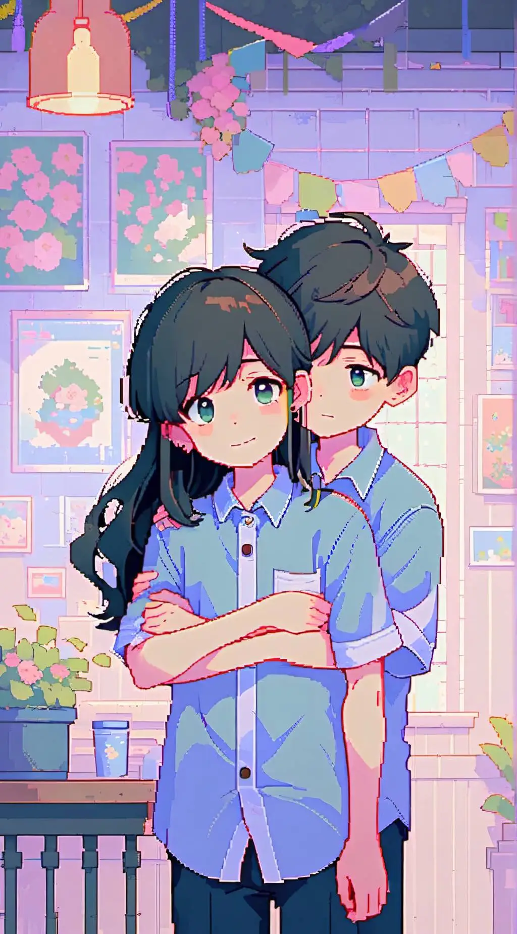 ai character: Omori background