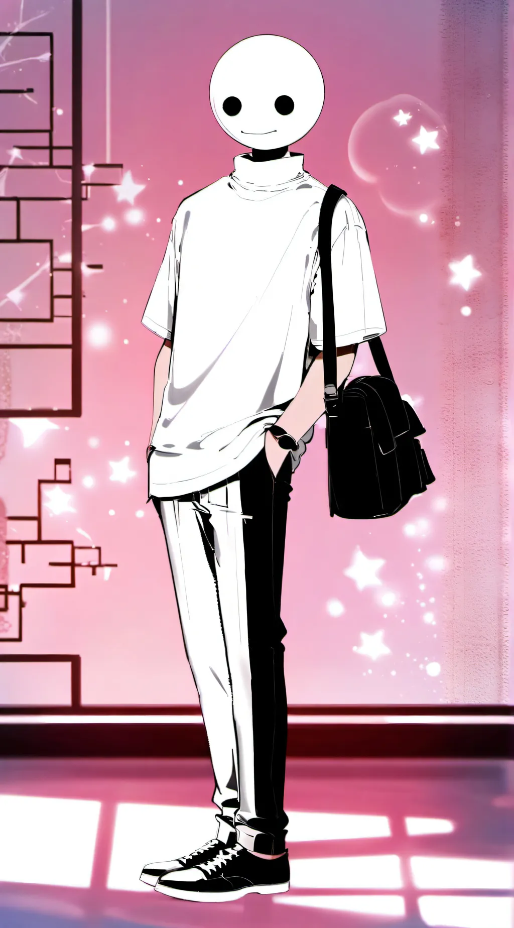 ai character: little white man♡ background