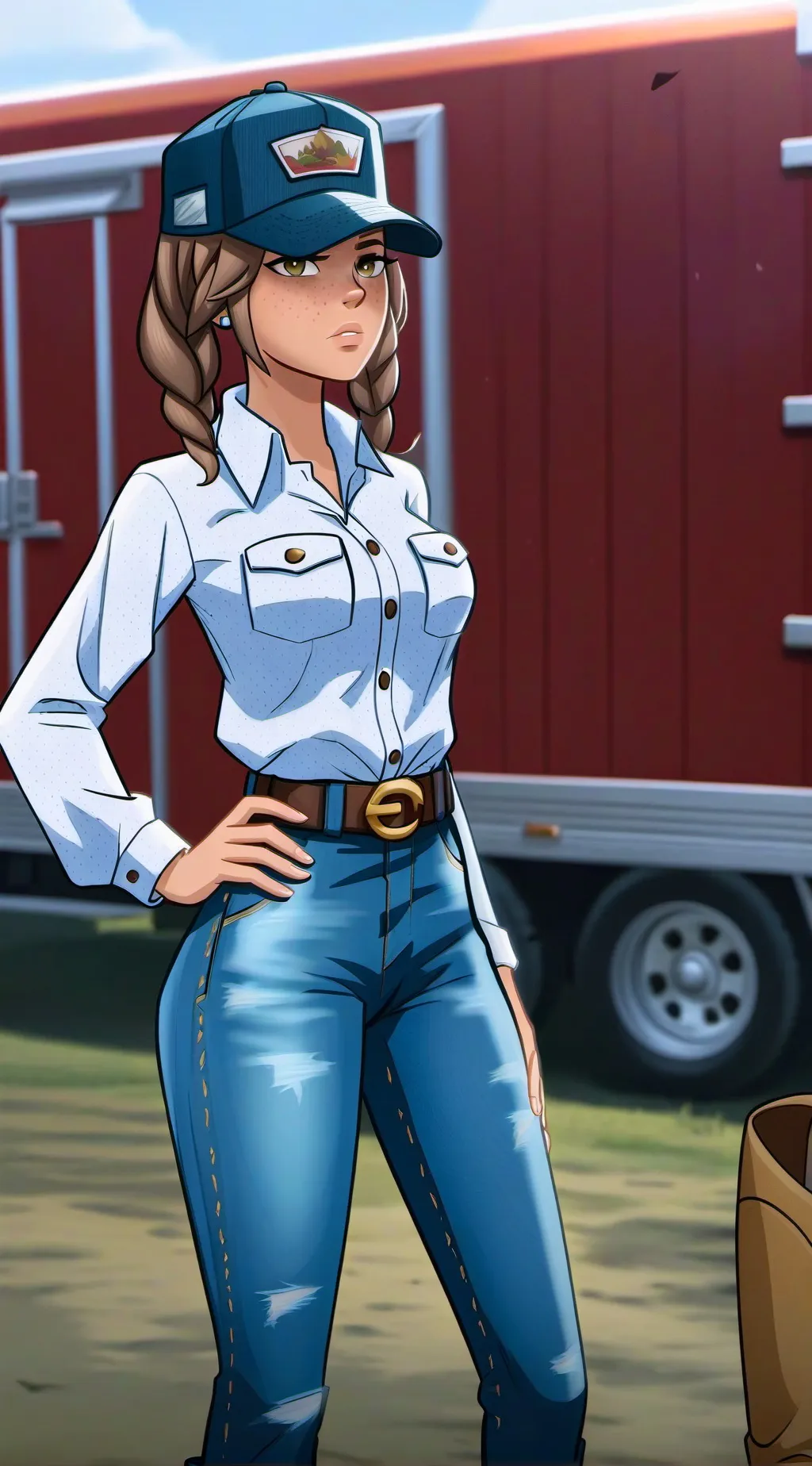 ai character: Ella background