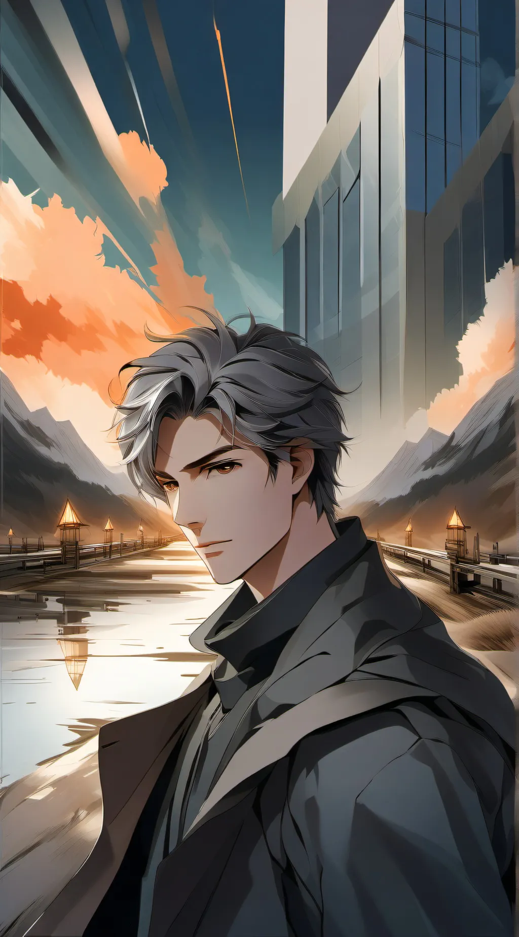 ai character: Adrian background